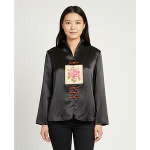 Vintage 2001 Vietnamese jacket Bust 41"CB24" sl 23" Bought 2001 linedPoly/Visc